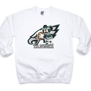 Philadelphia Eagles Mickey Mouse Custom Made Sweater